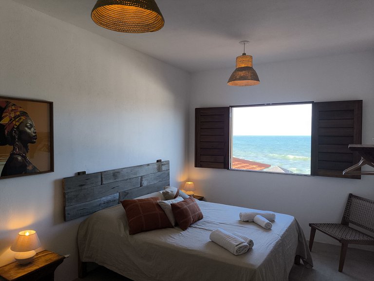 Casa pé na areia ao lado do Hotel Saline Taiba