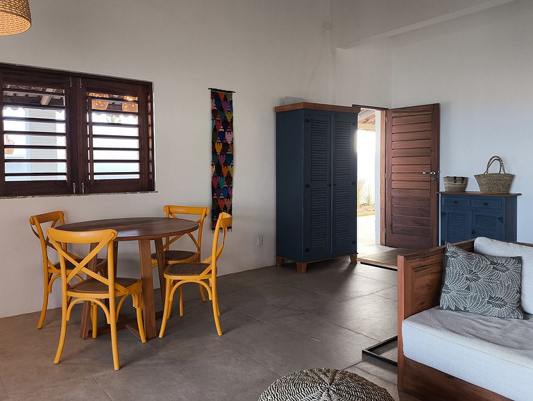 Casa pé na areia ao lado do Hotel Saline Taiba