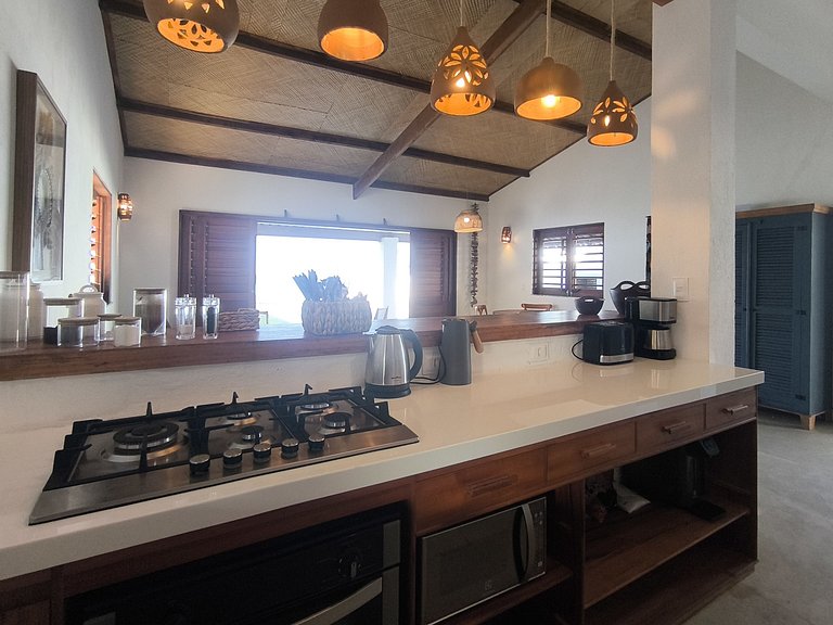 Casa pé na areia ao lado do Hotel Saline Taiba