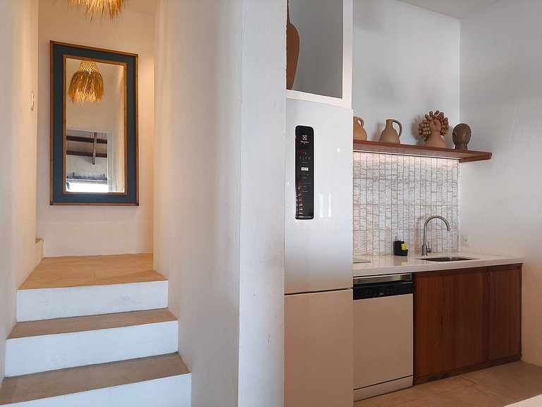 Casa pé na areia ao lado do Hotel Saline Taiba