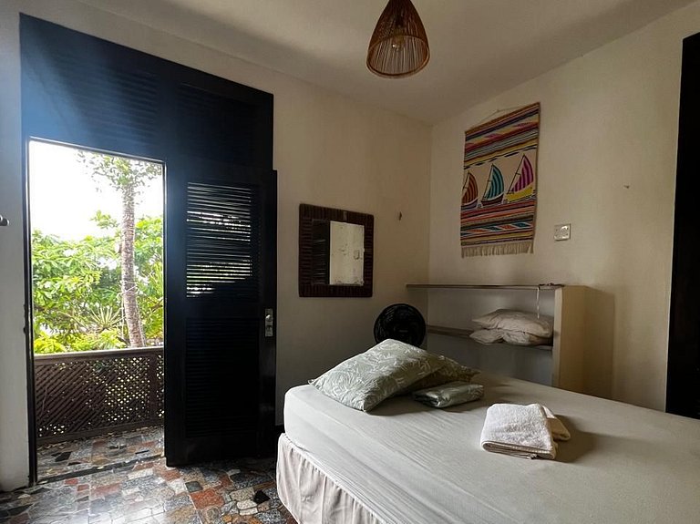 Pé na areia piscina vista MAR e melhor local da Taíba