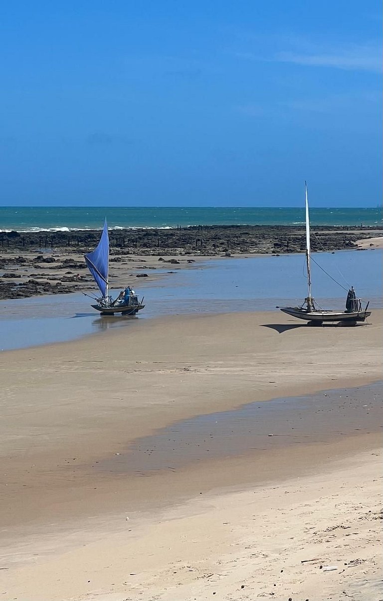 Frente al mar Piscina Vista al mar Mejor ubicación en Taíba