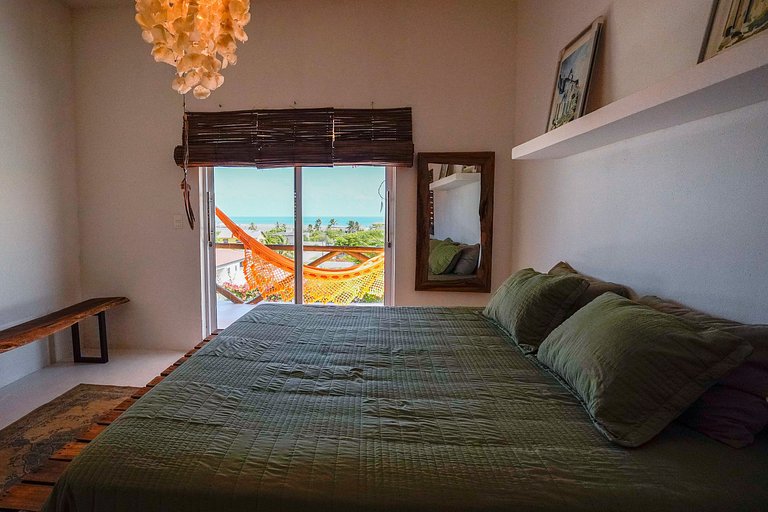 Casa con Piscina Vista al Mar y Dunas Taíba