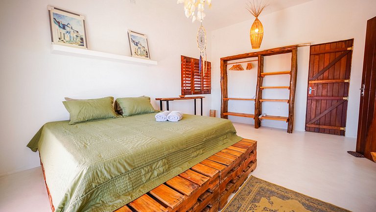 Casa con Piscina Vista al Mar y Dunas Taíba