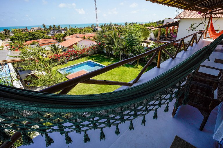 House with Pool Sea and Dunes View Taíba