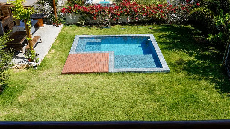 House with Pool Sea and Dunes View Taíba