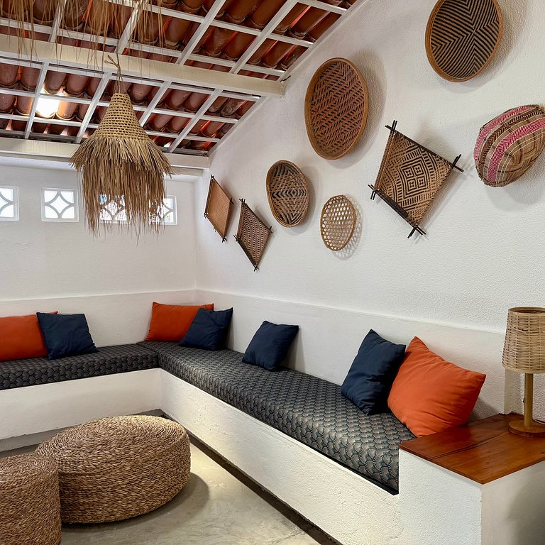 Vila Almar na praia da Pesqueira Taíba - Suíte 1