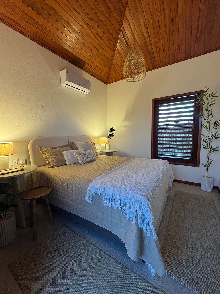 Casa confortável com piscina Vila do Chapéu Taíba