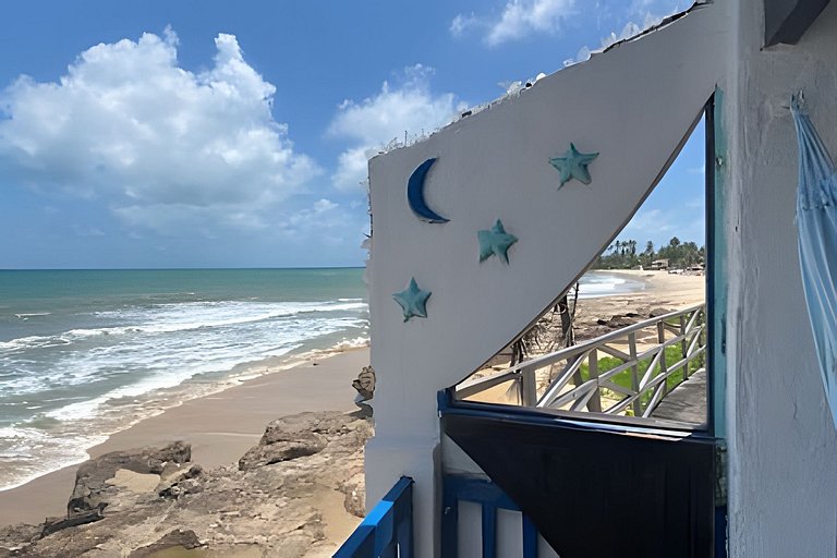 Casa na Praia da Taíba pé na areia
