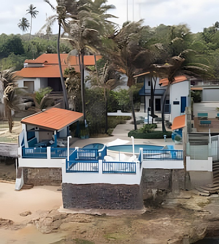 Casa na Praia da Taíba pé na areia