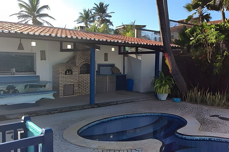 Casa na Praia da Taíba pé na areia