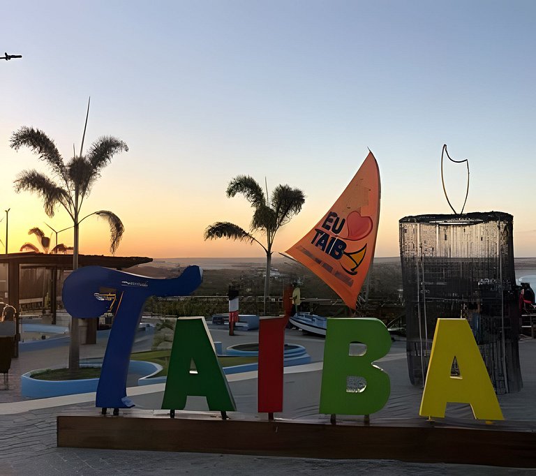 Casa na Praia da Taíba pé na areia
