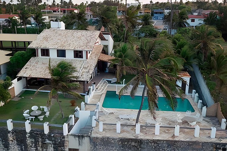 Casa Imje - Frente al Mar con Piscina en Taíba