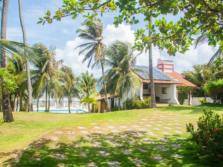Casa Imje - Frente al Mar con Piscina en Taíba