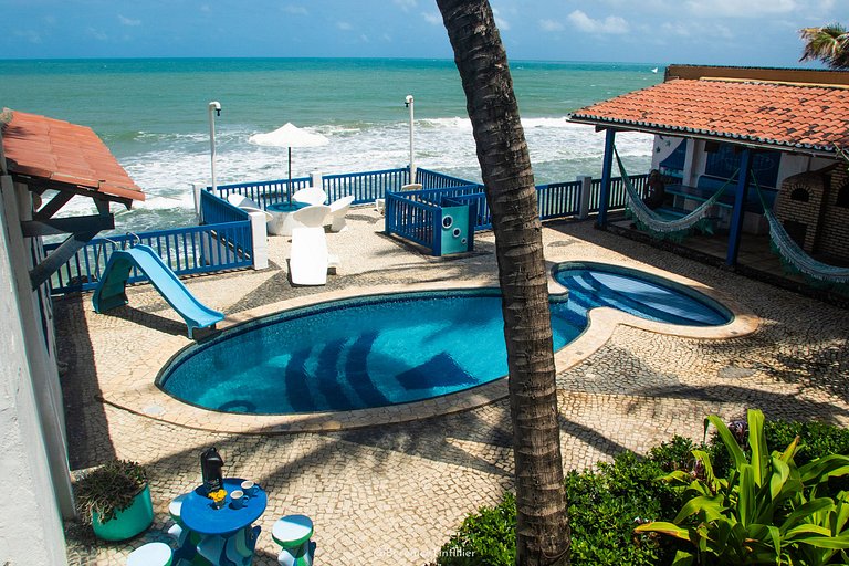 Casa en la Playa de Taíba - Piscina Vista al Mar