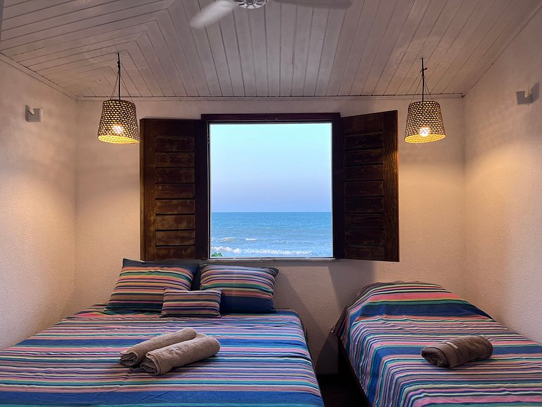 Refugio do Meio - Beachfront House in Taiba near Saline