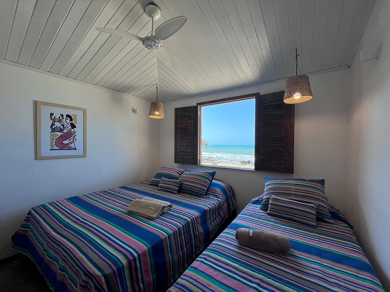 Refugio do Meio - Beachfront House in Taiba near Saline