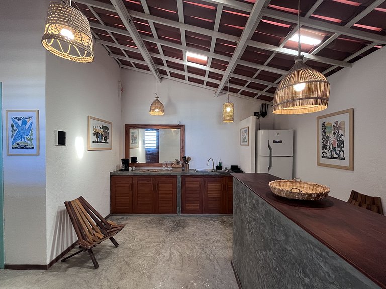 Refugio do Meio - Beachfront House in Taiba near Saline