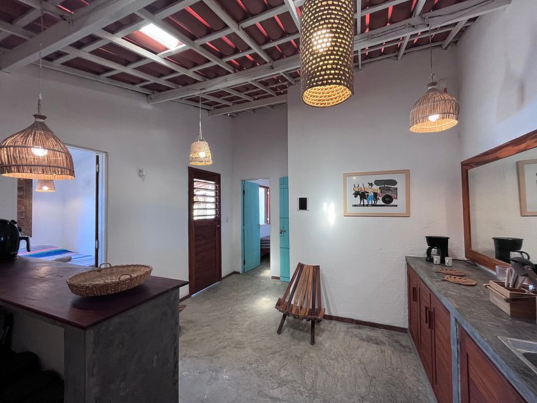 Refugio do Meio - Beachfront House in Taiba near Saline