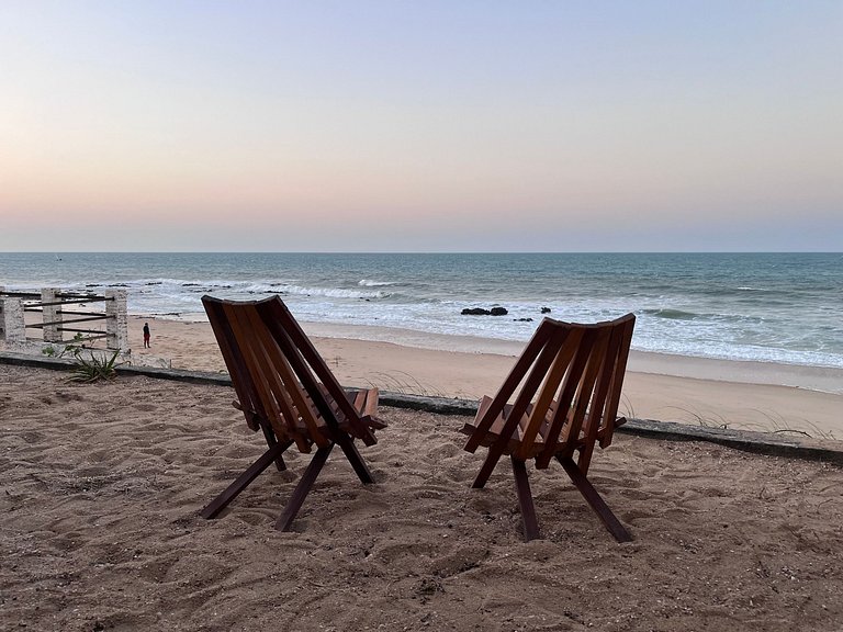 Refugio do Meio - Beachfront House in Taiba near Saline