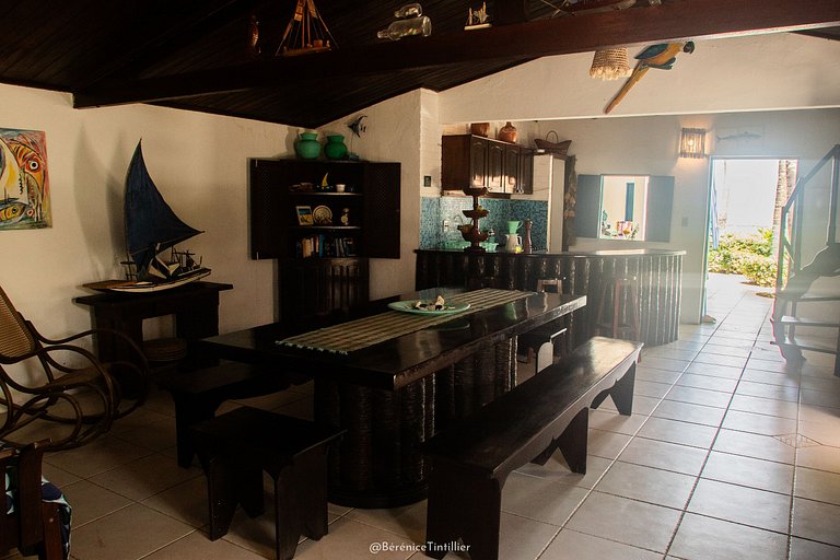 Casa na Praia da Taíba Pé na Areia - Piscina
