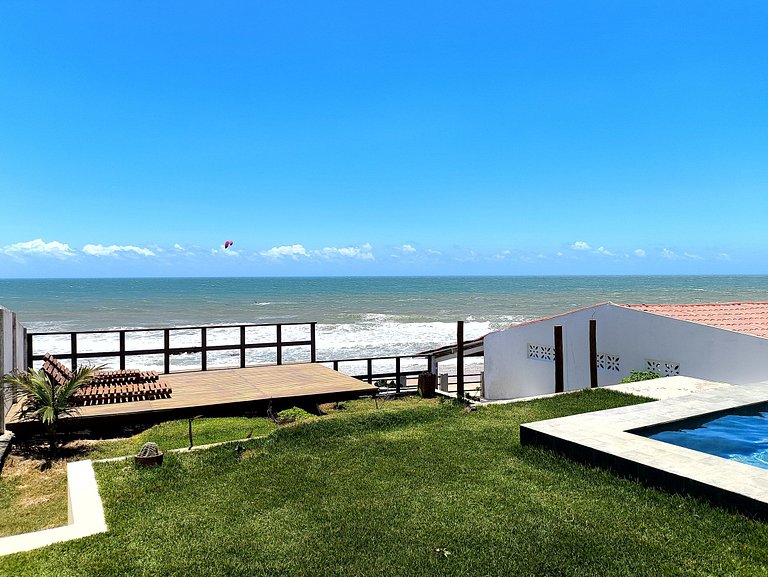 Beachfront House in Taíba, Next to Hotel Saline
