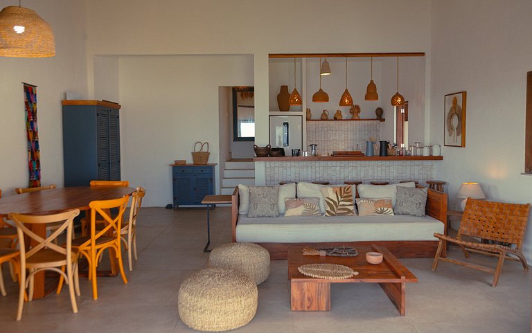 Beachfront House in Taíba, Next to Hotel Saline