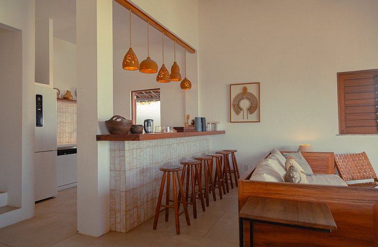 Beachfront House in Taíba, Next to Hotel Saline